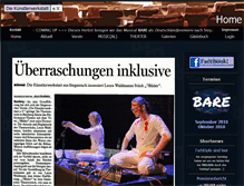 Tablet Screenshot of die-kuenstlerwerkstatt.de